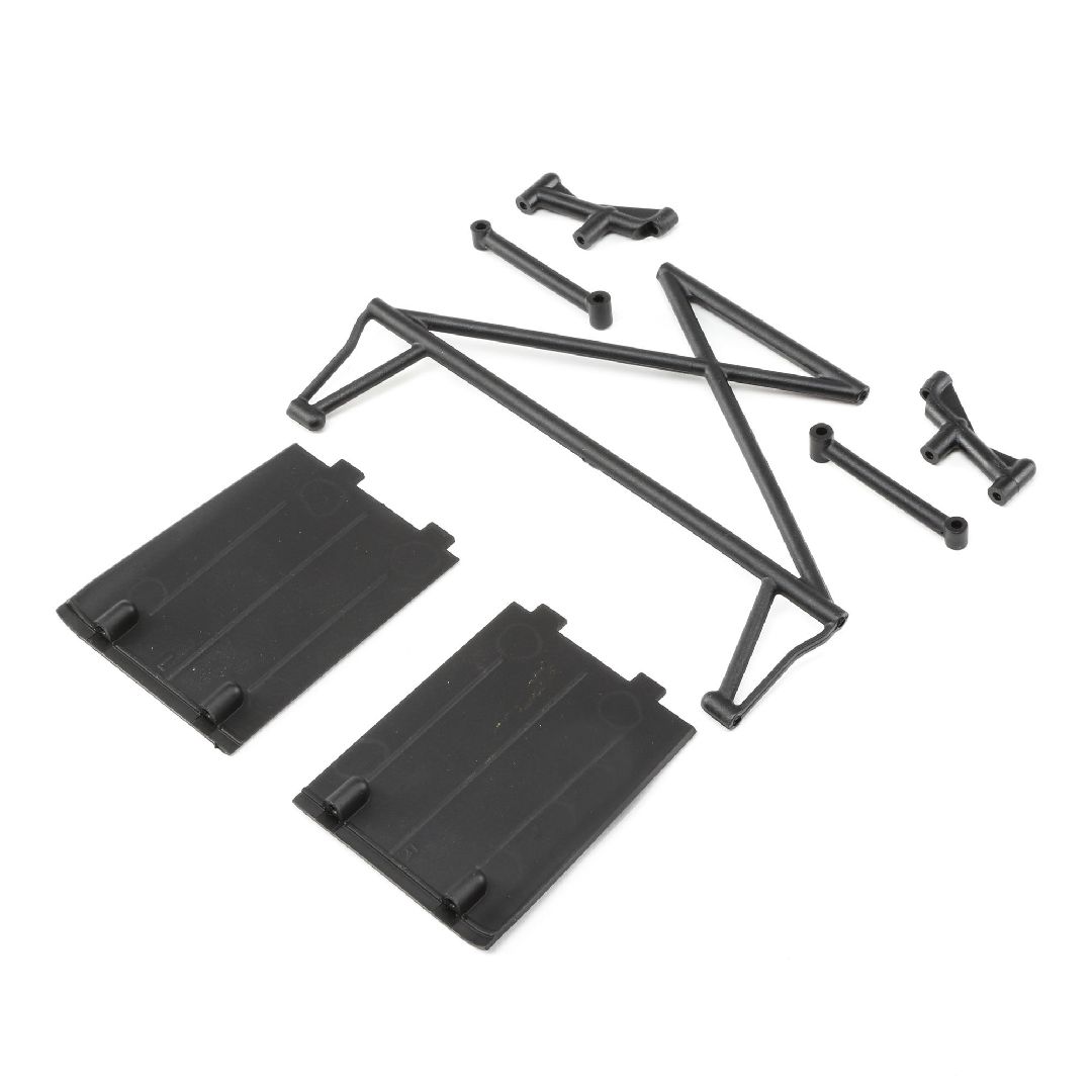 Losi Tower Suport, X-Bar, Mud Guards, Rock Rey