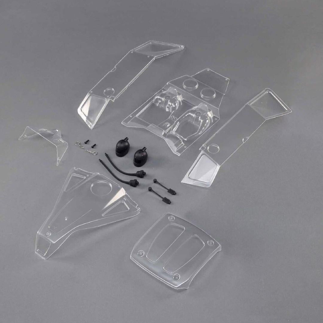 Losi Body Set, Clear: Ultra 4