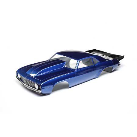 Losi 69 Camaro Body Set, Blue: 22S Drag