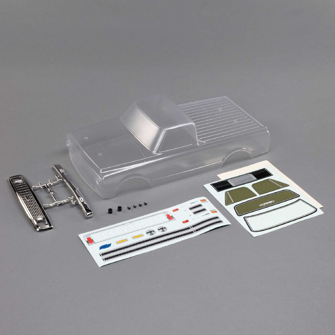 Losi 1972 Chevy C10 Pickup Body Set, Clear: V100