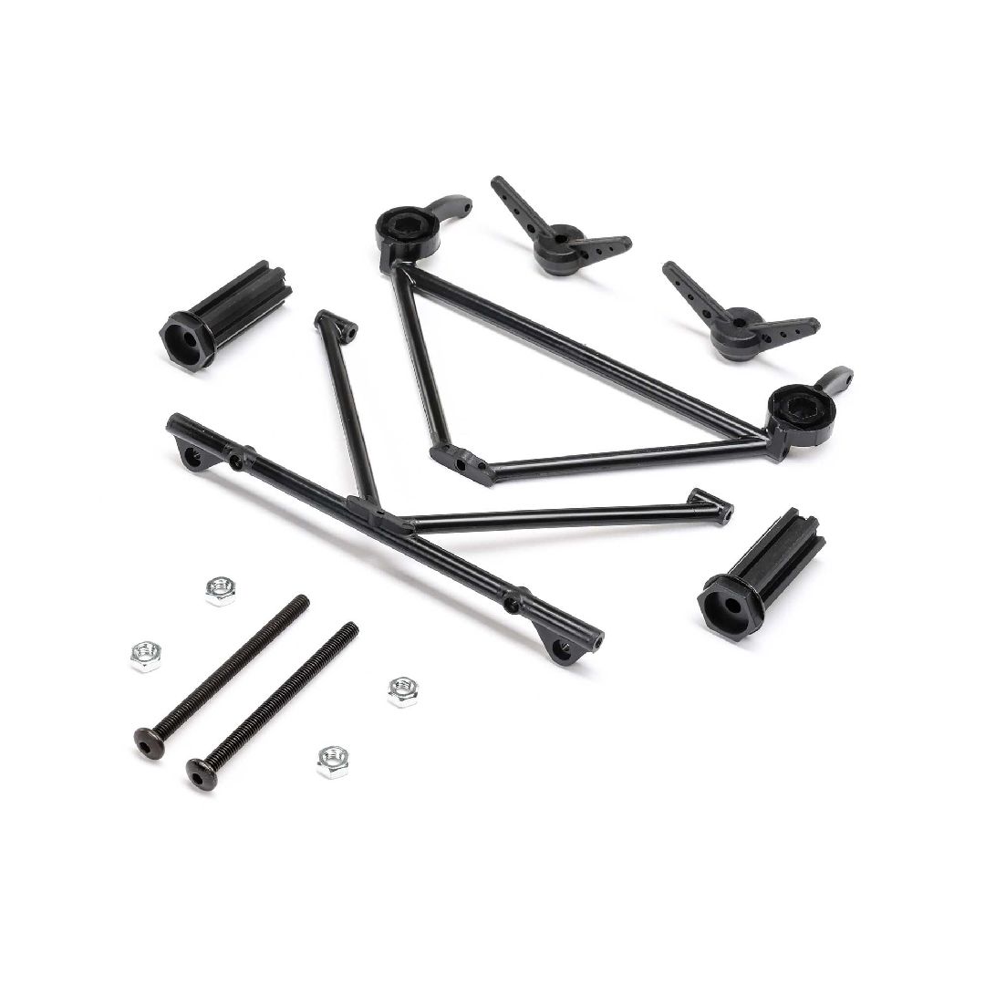 Losi Spare Tire Mount & Support: Baja Rey 2.0