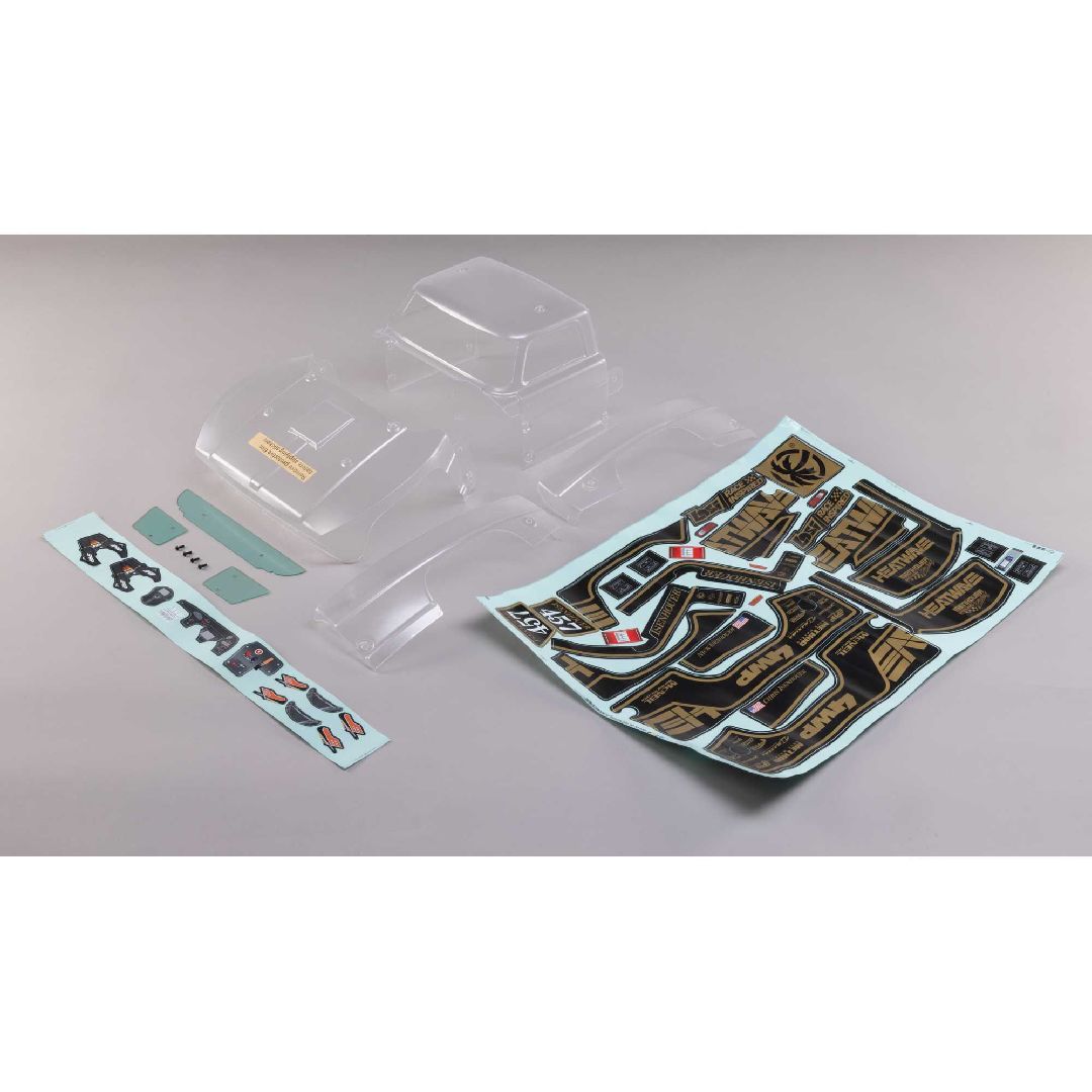 Losi F100 Clear Body Set: Baja Rey 2.0