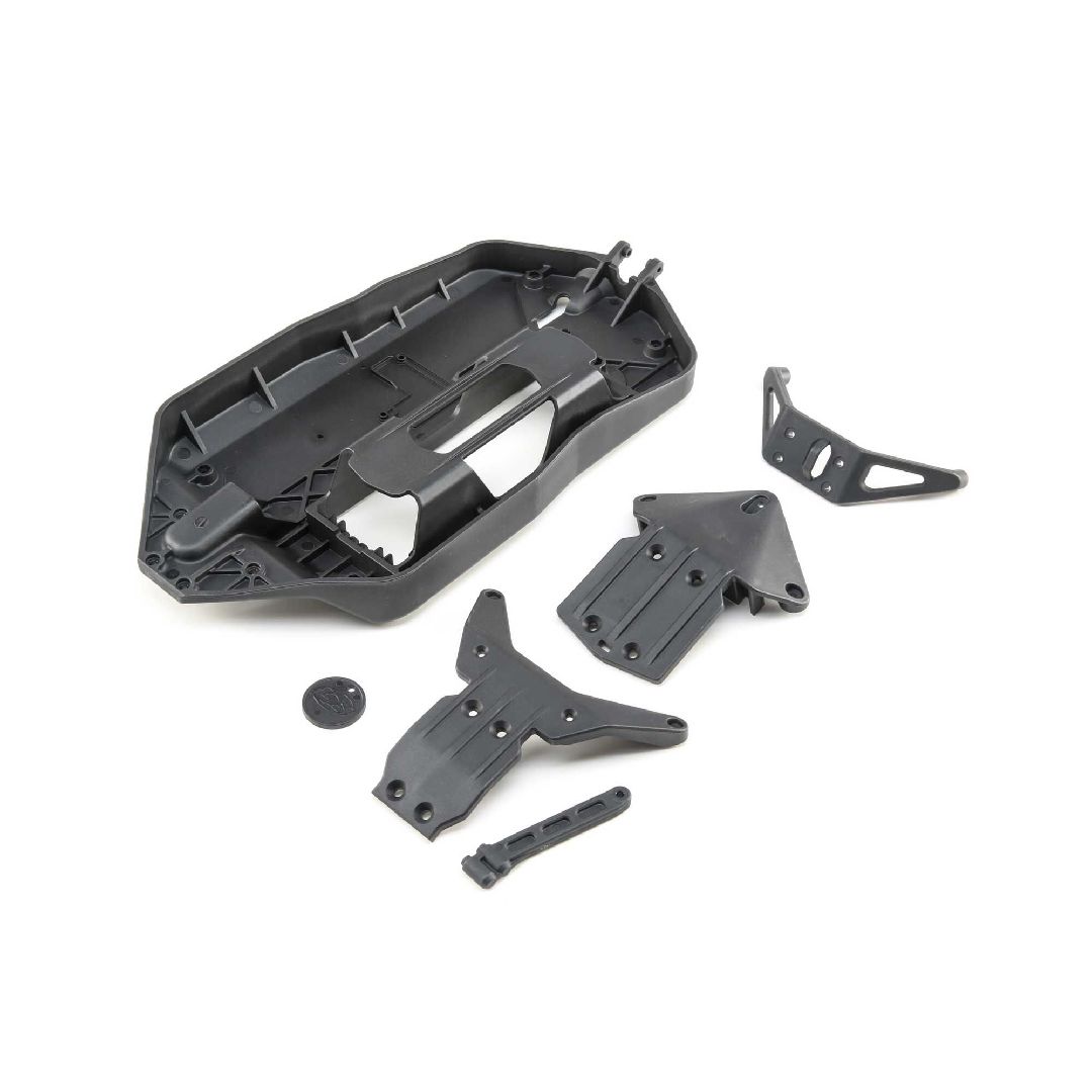 Losi Chassis & Skid Plates: TENACITY Monster Truck