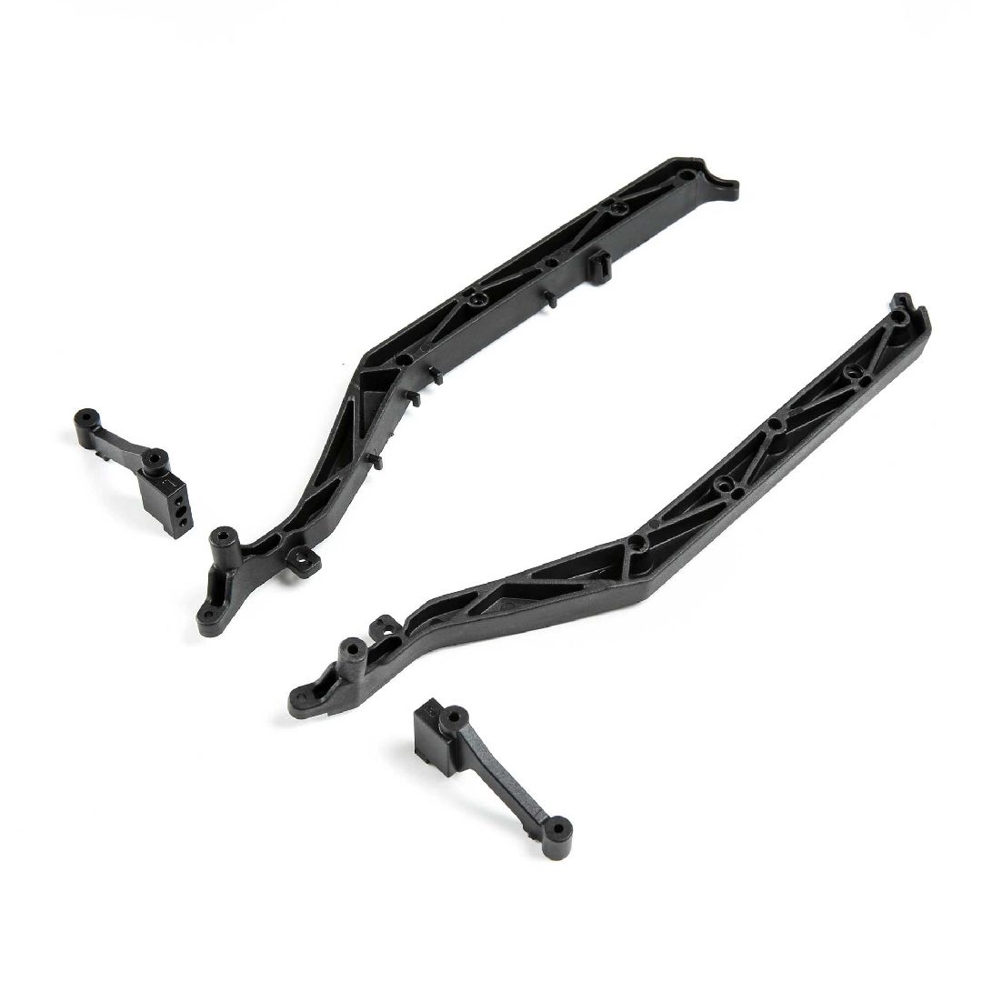Losi Side Guard Set, Aluminum Chassis: 22S