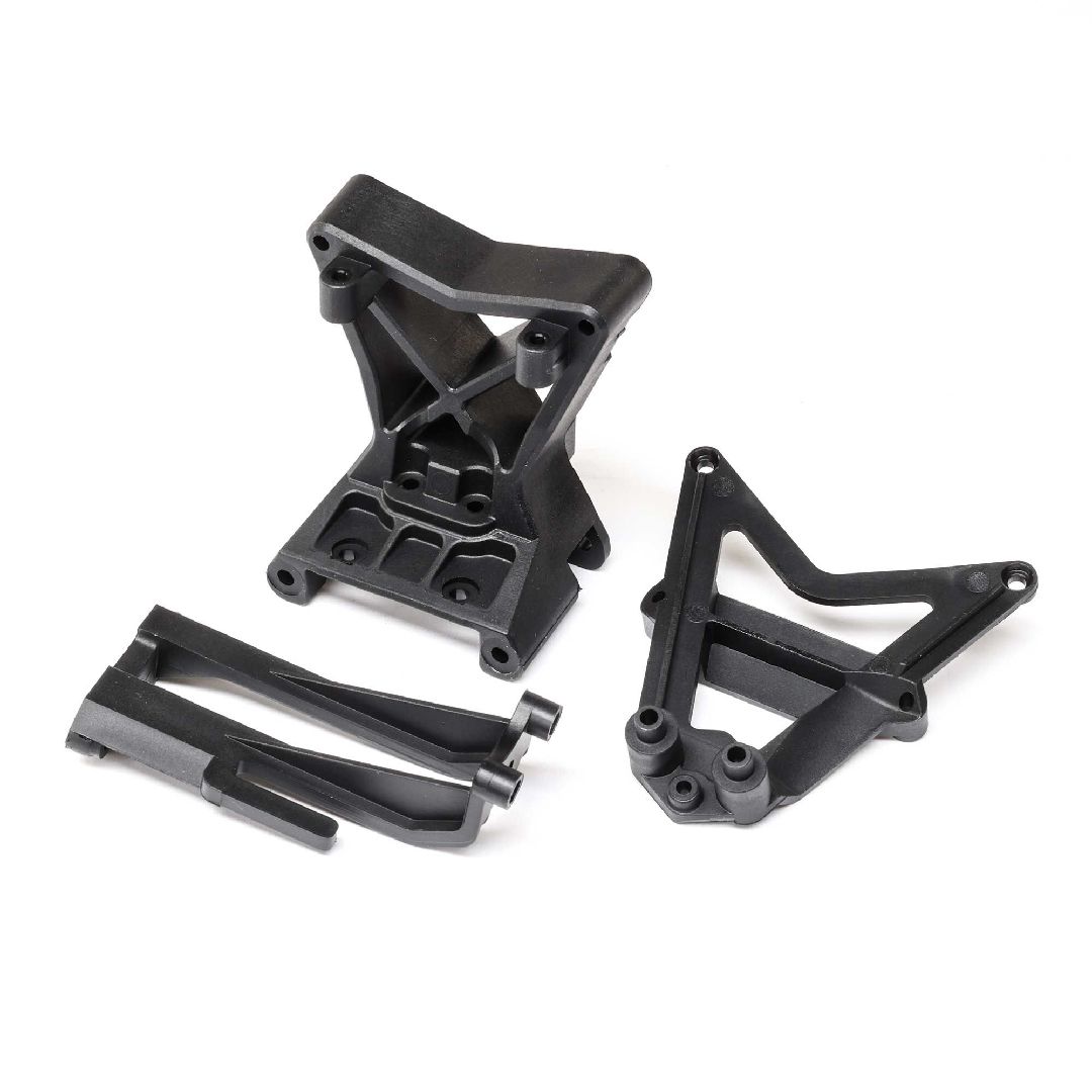 Losi Front Upper Arm/Shock Mount & ESC Mount: RZR Rey