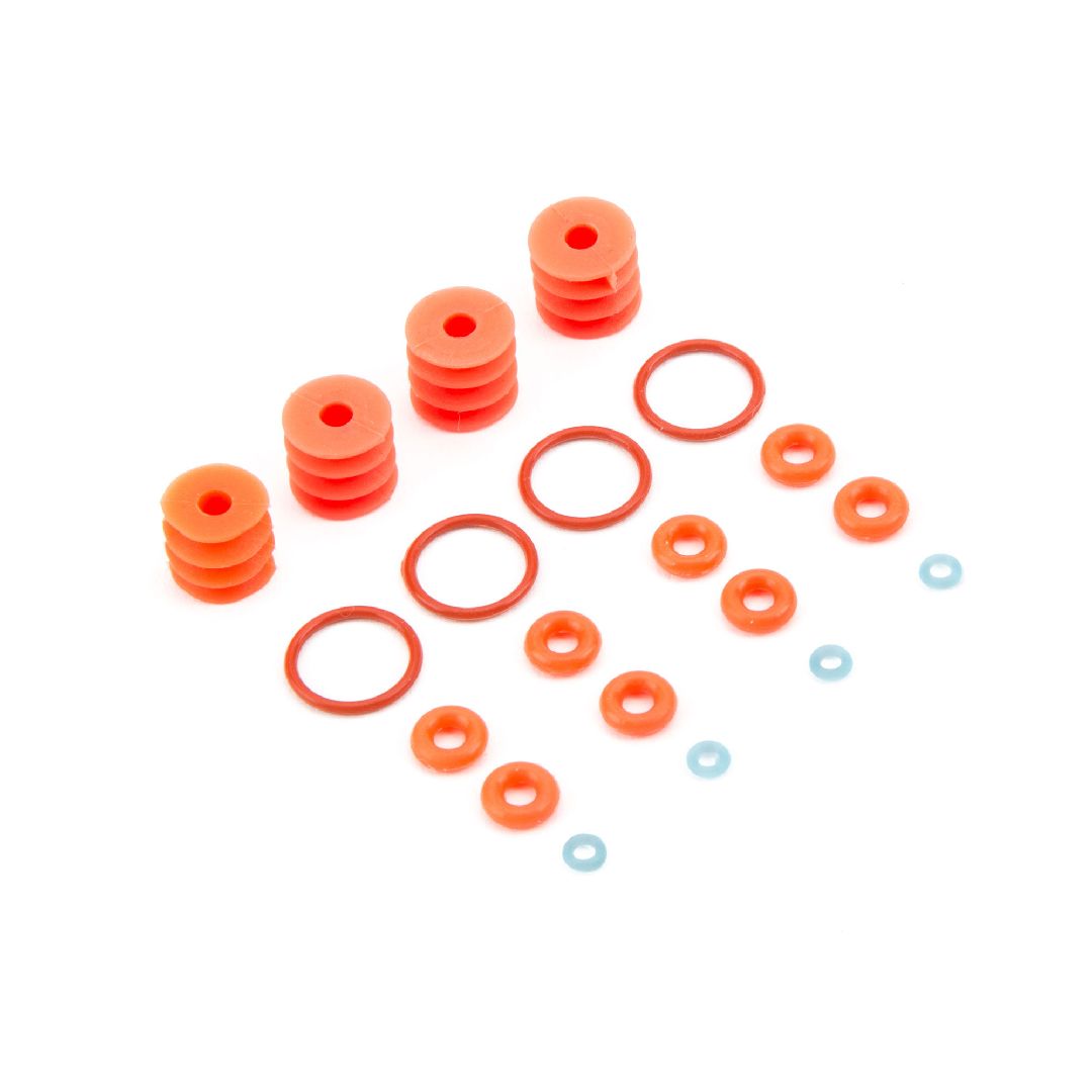 Losi FR/RR Shock Seal & Limiter Set: Baja Rey