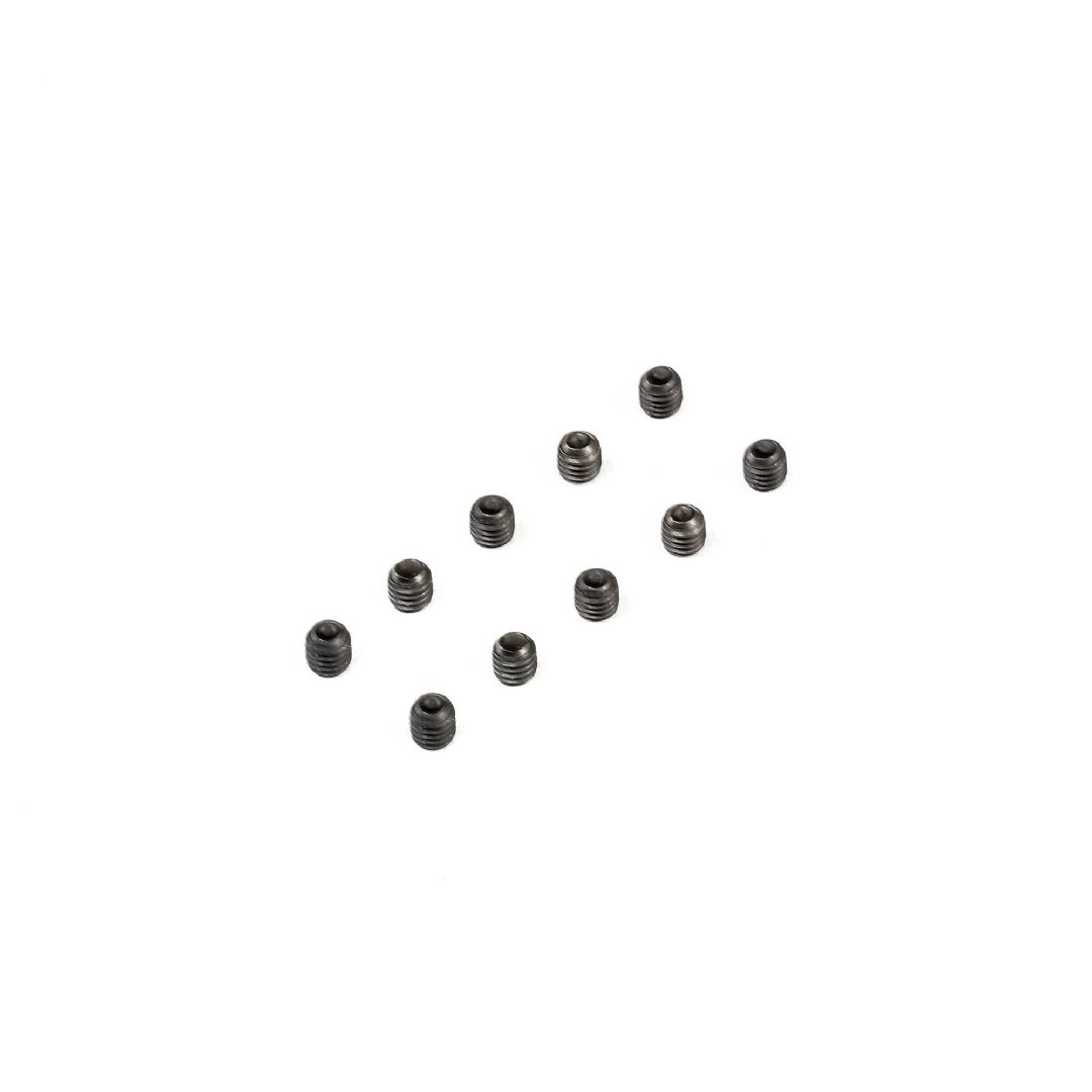 Losi Set Screws, M3 x 4mm Cup Point(10)
