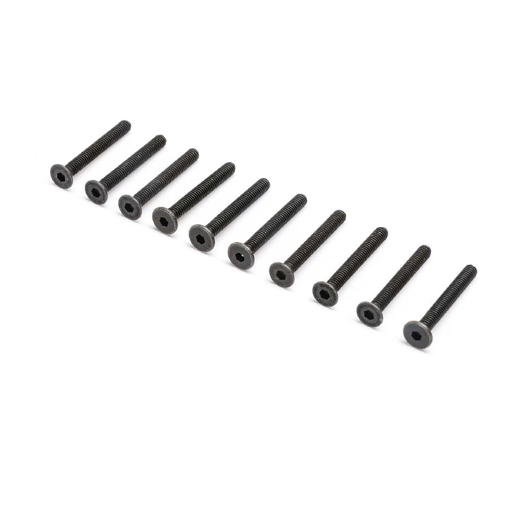 Losi Flat Head Screws M2.5 x 20mm (10)