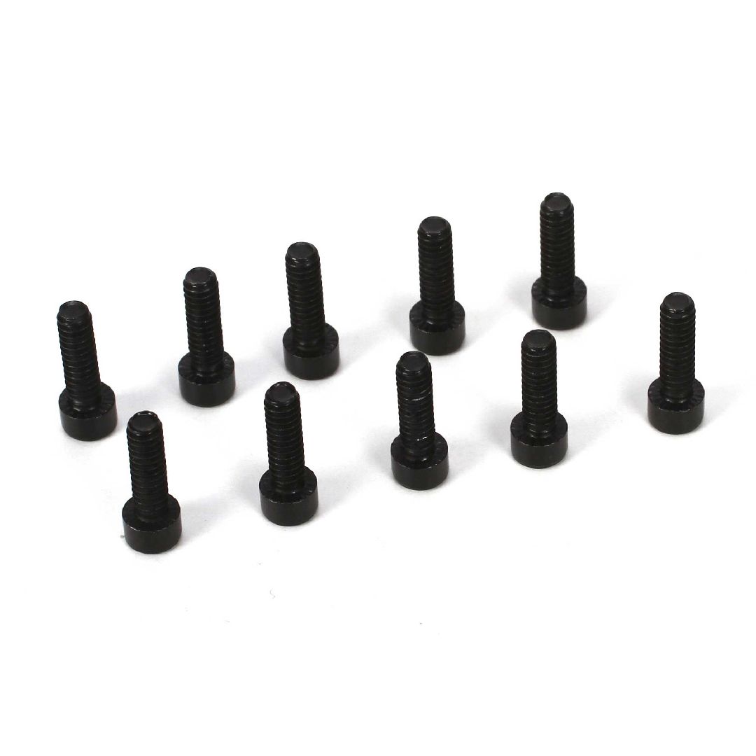 Losi Cap Head Screws, M2.8 x 10mm, Self-Tapping (10)