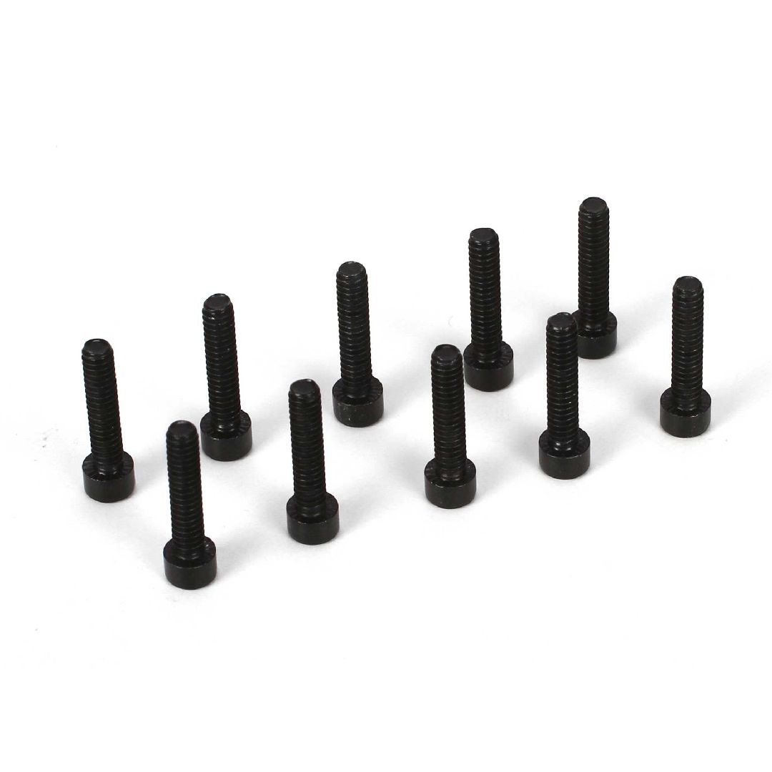 Losi Cap Head Screws, M2.8 x 14mm, Self-Tapping (10)