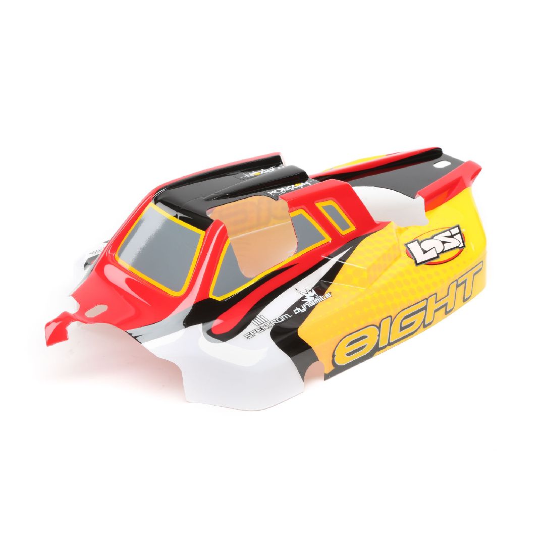 Losi Body, Painted, Nitro: 8IGHT RTR