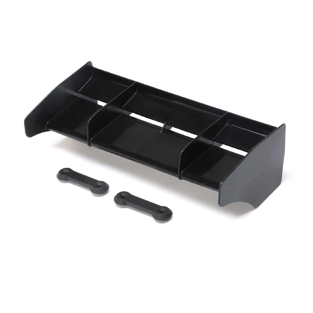 Losi Wing, Black: 8X, 8XE, 8XT Losi Wing, Black: 8X, 8XE, 8XT
