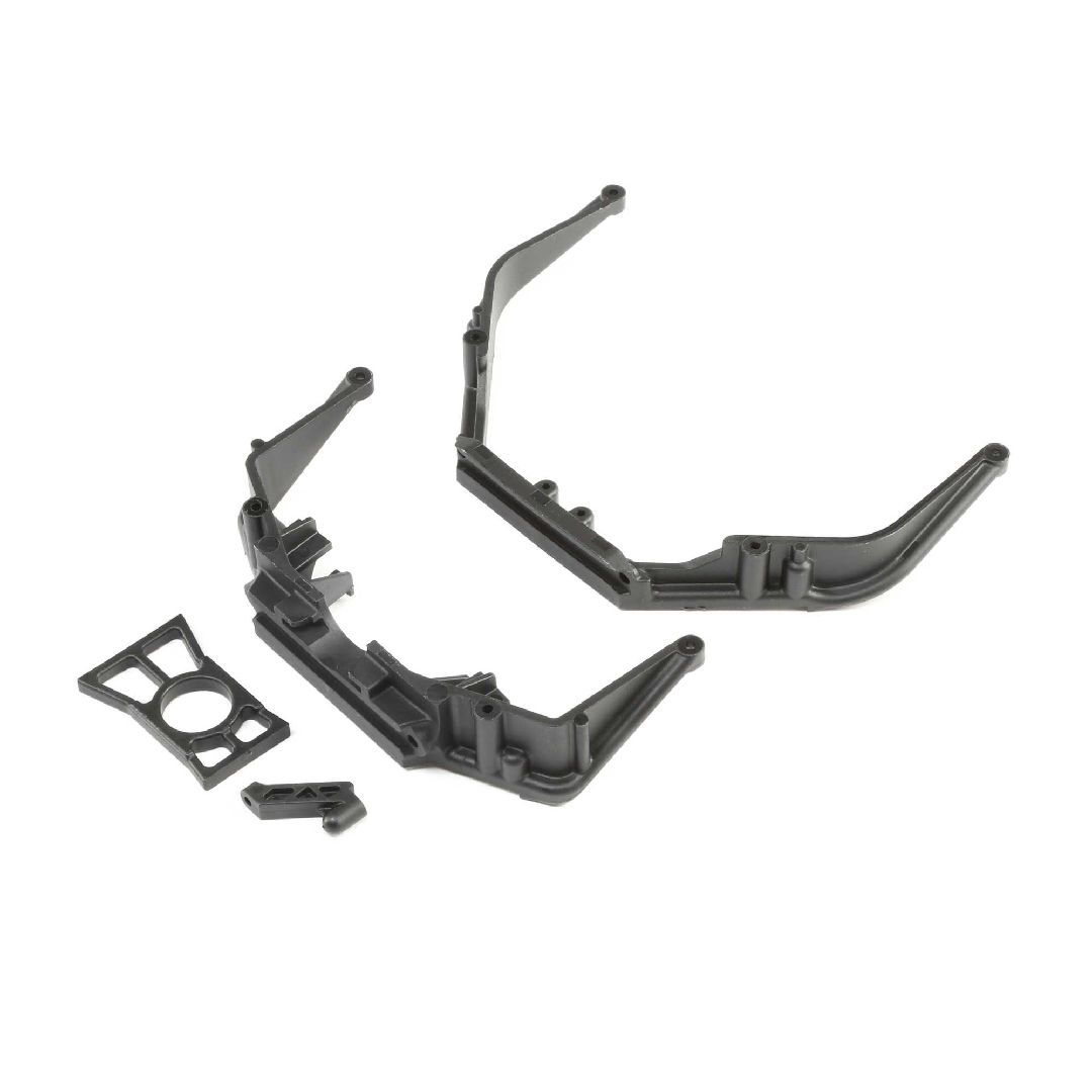 Losi F/R Chassis Brace Set & Diff Retainer Ring: LST 3XL-E