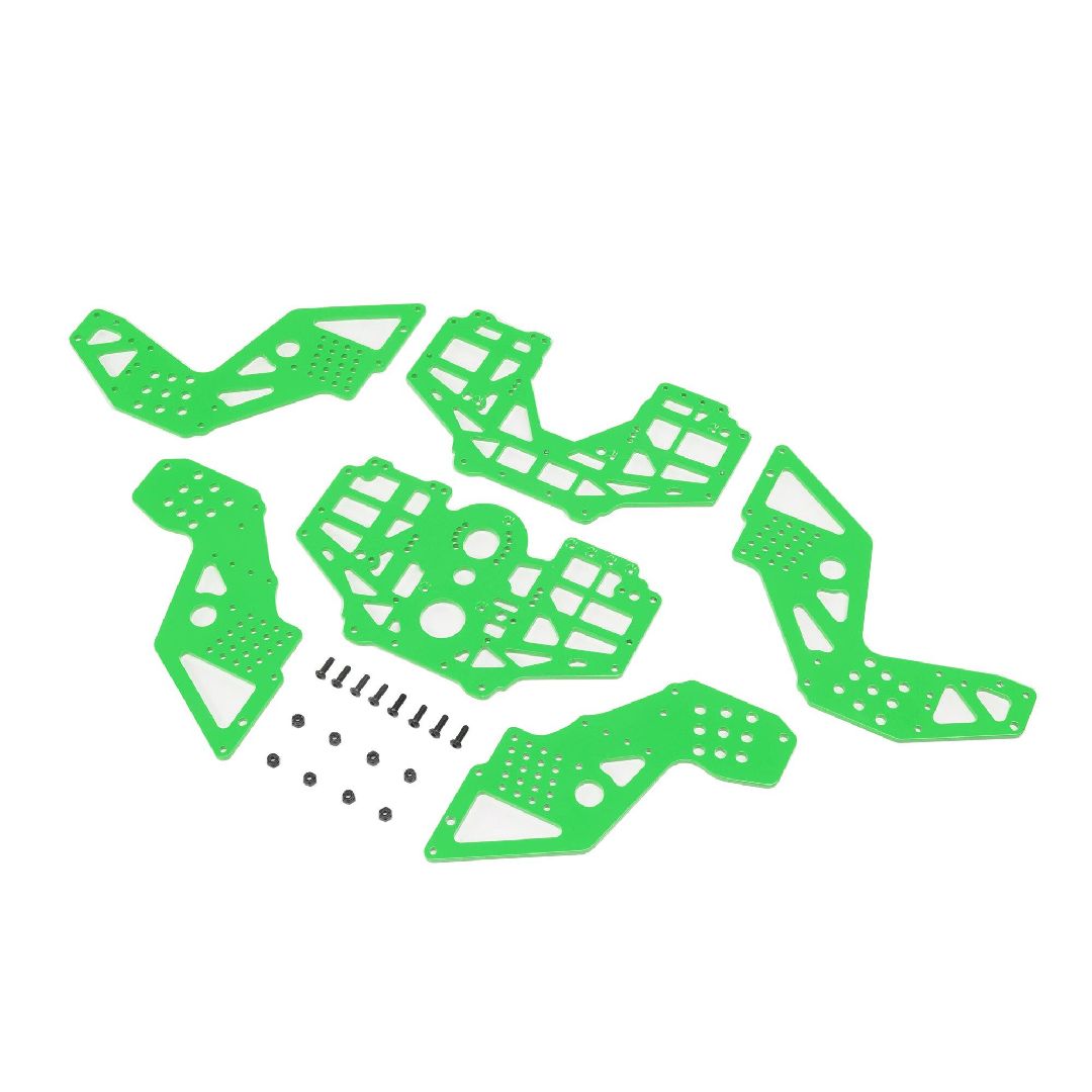 Losi Chassis Set, Green: LMT Mega KS Losi Chassis Set, Green: LMT Mega KS