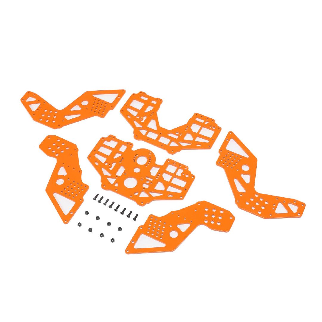 Losi Chassis Set, Orange: LMT Mega BH