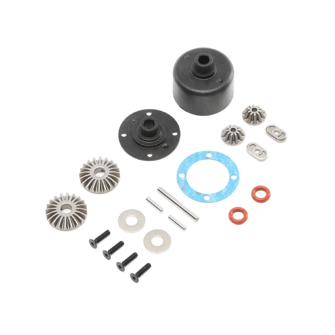 Losi Differential Case & Hardware: 8 & 8T RTR