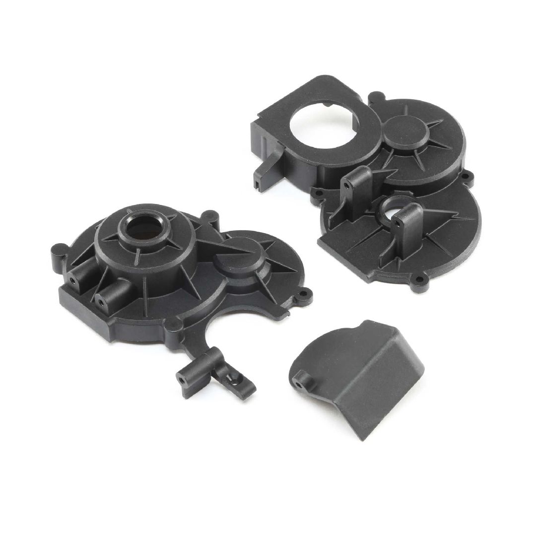Losi Transmission Case Set & Gear Cover: LST 3XL-E
