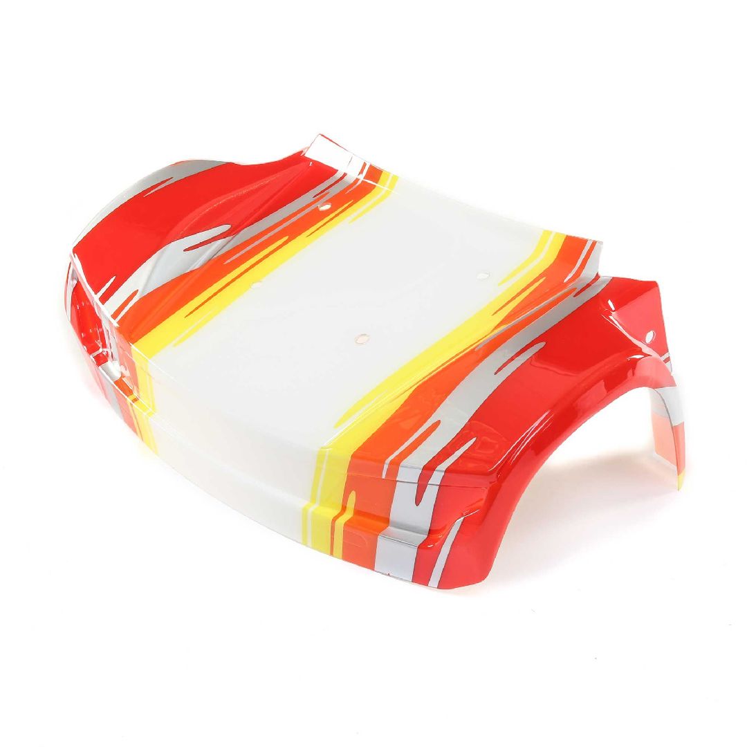 Losi Front Hood, Red: Super Baja Rey
