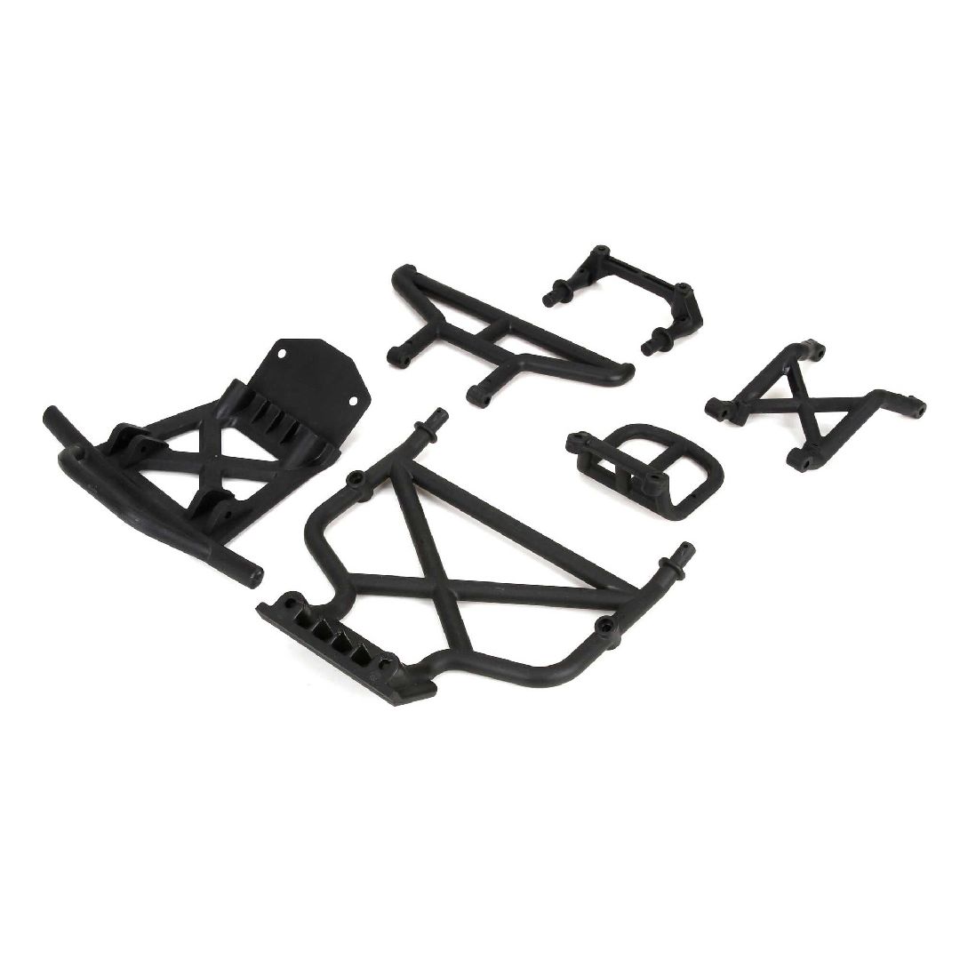 Losi Front/Rear Bumper & Bumper Brace: 1:5 4wd DB XL