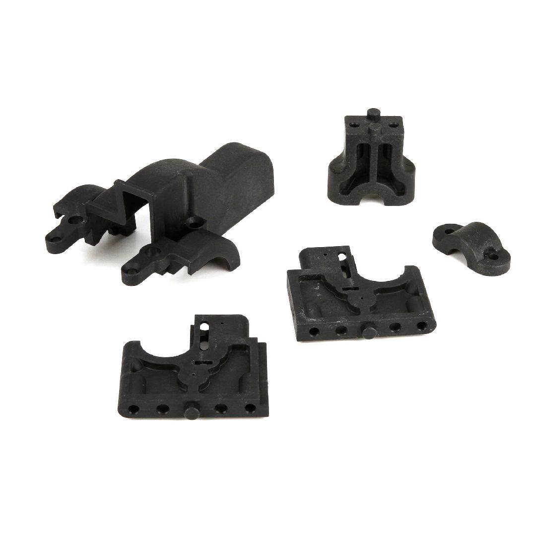 Losi Center Diff / Drivetrain Mount & Gear Cover:1/5 4wd DB XL