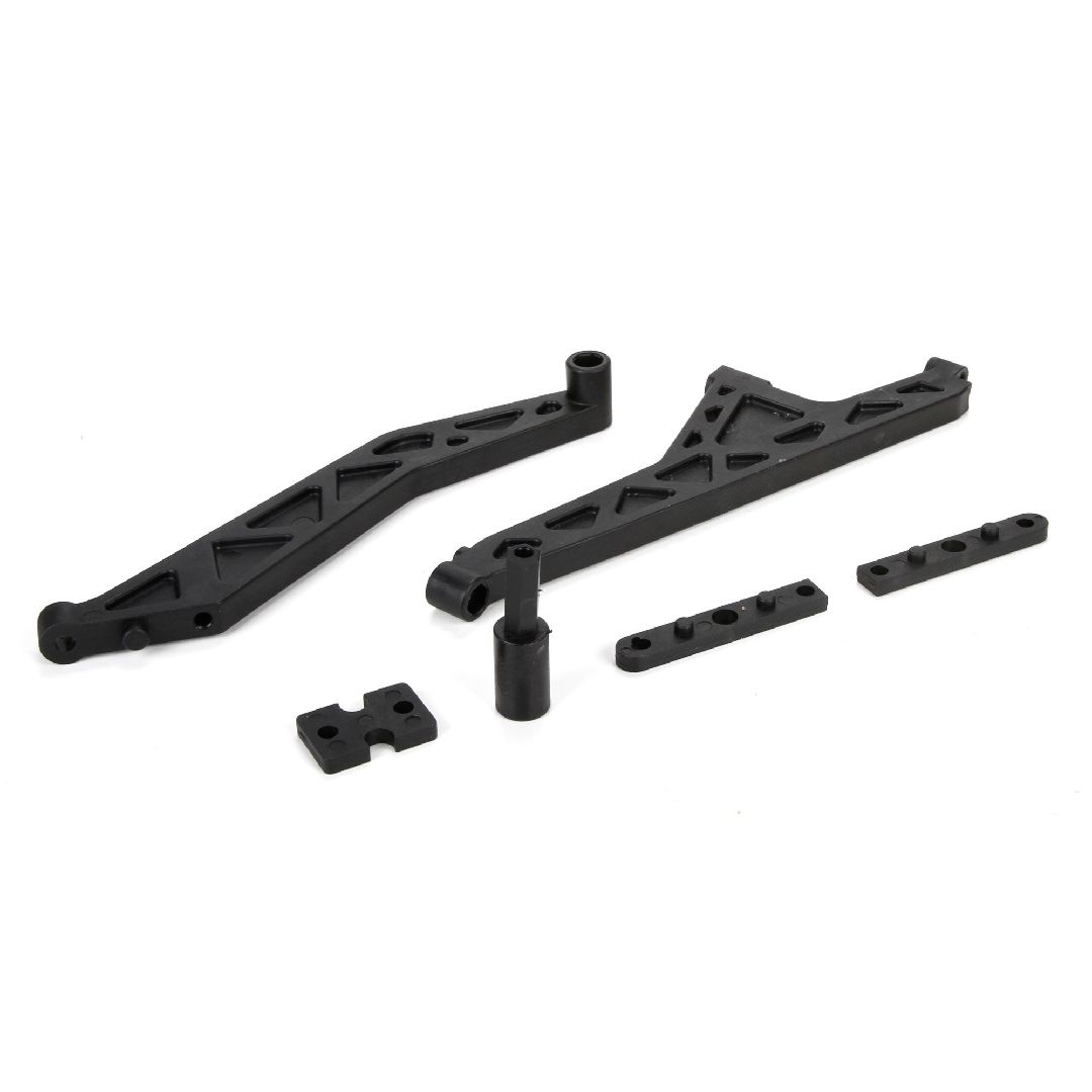 Losi FR/RR Chassis Brace & CNTR Diff Spcr: MTXL