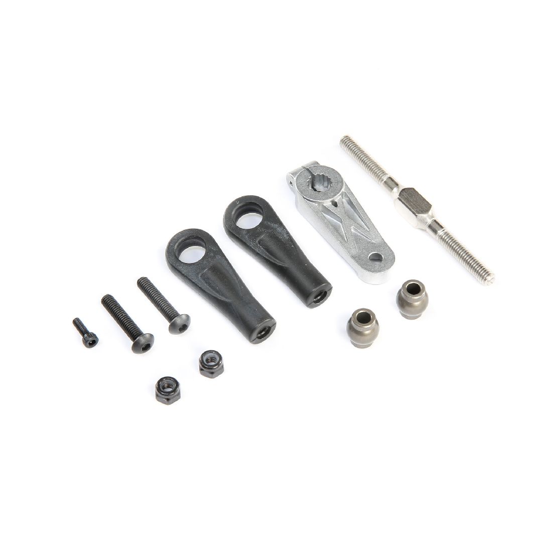 Losi Steering Linkage Set: 5ive-T 2.0