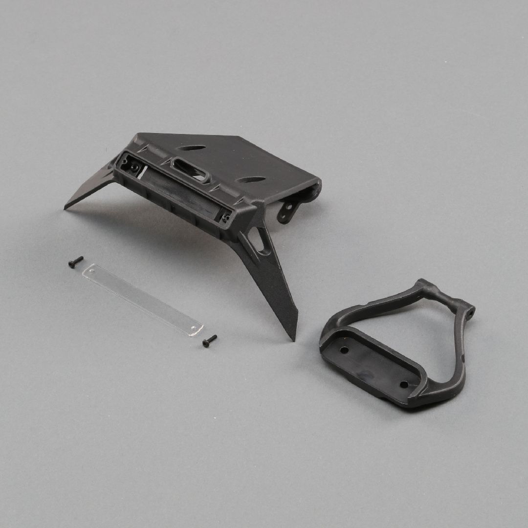 Losi Front Bumper, FR Lens Cover: Super Rock Rey