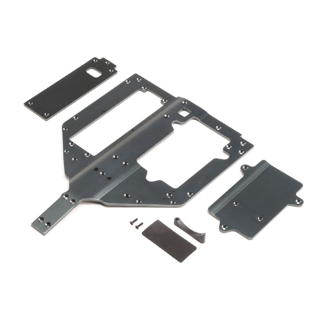 Losi Chassis, Motor & Battery Cover Plates:Super Rock Rey
