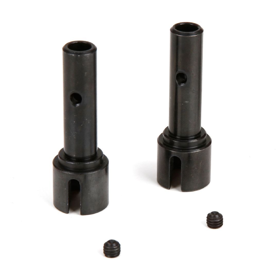 Losi Front/Rear Stub Axle (2): 1/5 4wd DB XL