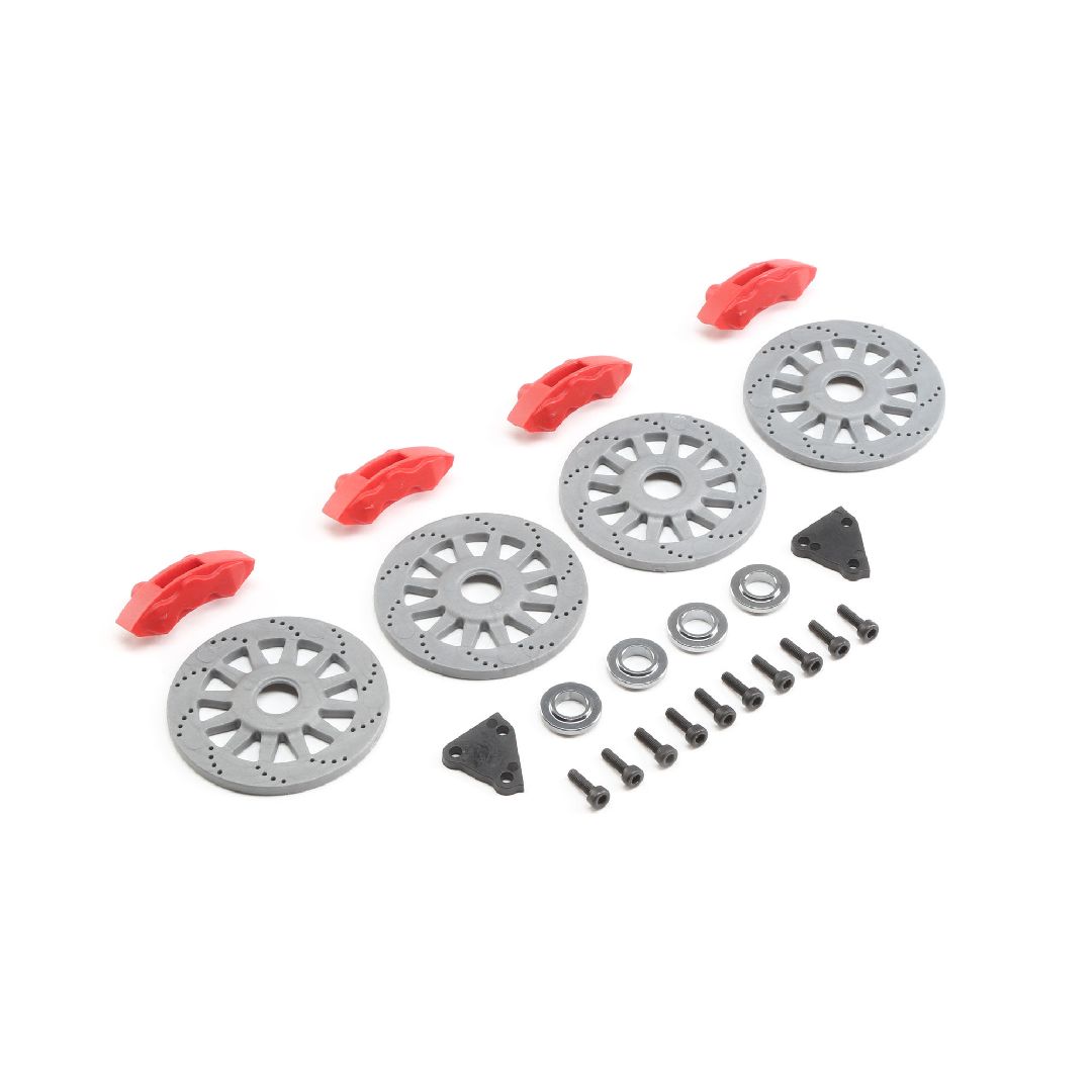 Losi Rotor, Caliper Set: Super Rock Rey