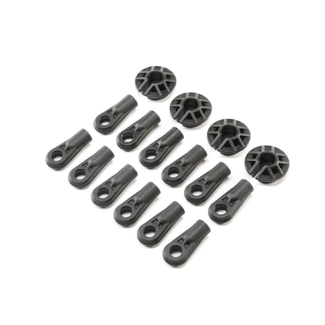Losi Shock and Rod Ends,Spring Cups(12): SBR 2.0