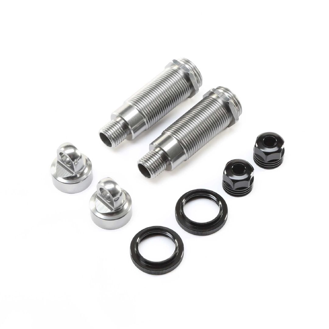 Losi Shock Body & Collar Set, Rear (2): Super Baja Rey