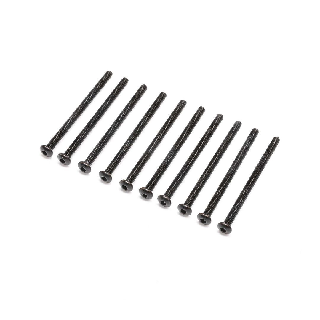 Losi Button Head Screws M4x60mm (10)