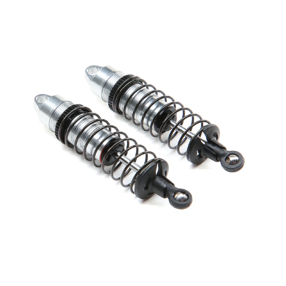 Losi Shock Assembly, Front, Aluminum, (2): Mini-T 2.0