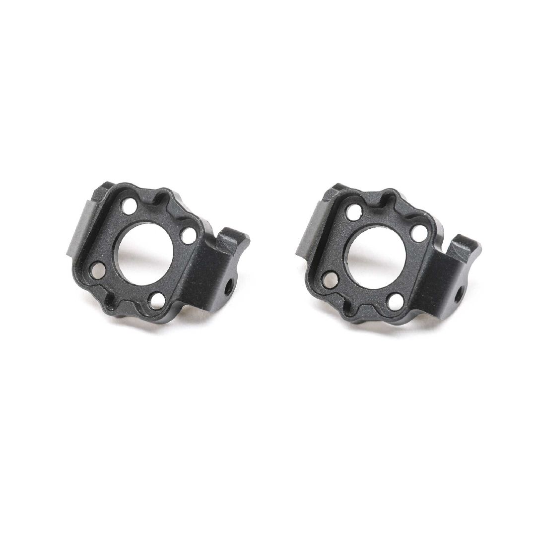 Losi Spindle Carrier Set, 0deg,Aluminum,Black: Mini LMT