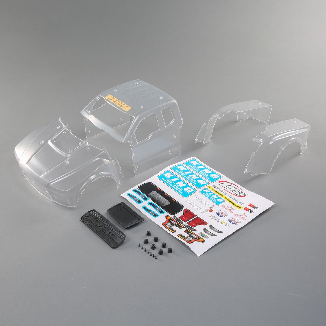 Losi Ford Raptor Body Set (Clear): Baja Rey