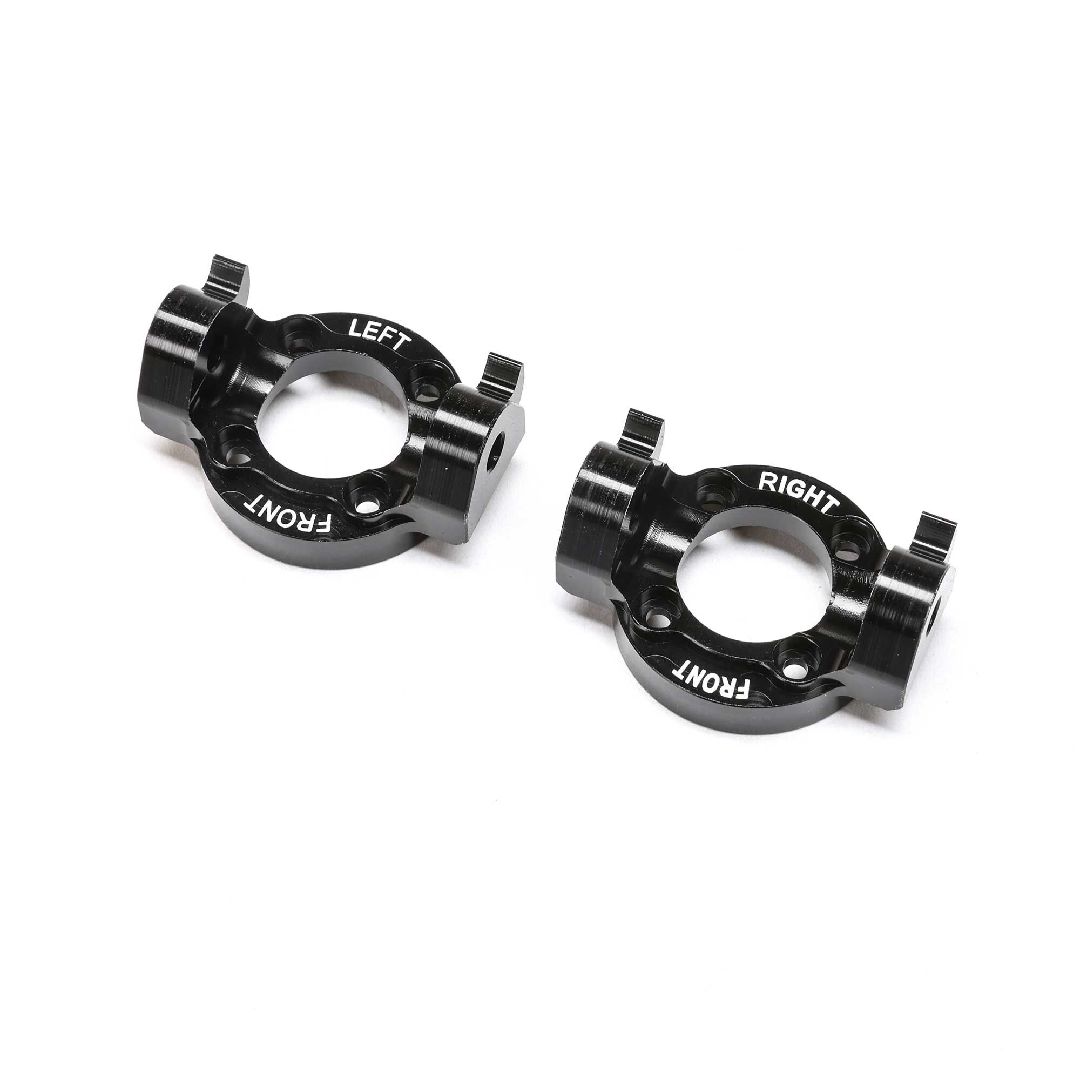 Losi Spindle Carrier Set, 0Deg, Alum (Left/Right): LMT, TTLMT