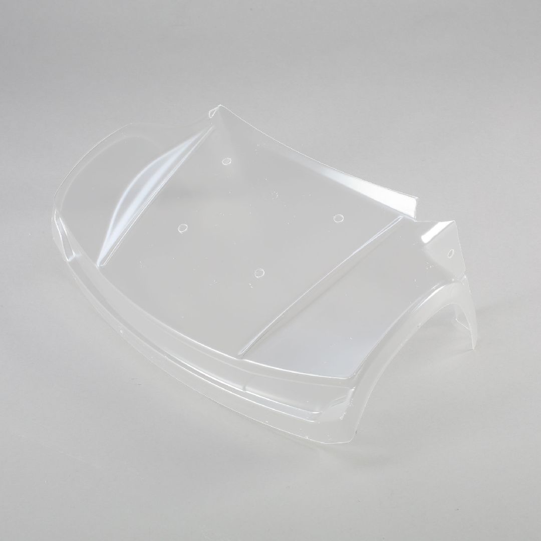 Losi Front Hood, Clear: Super Baja Rey
