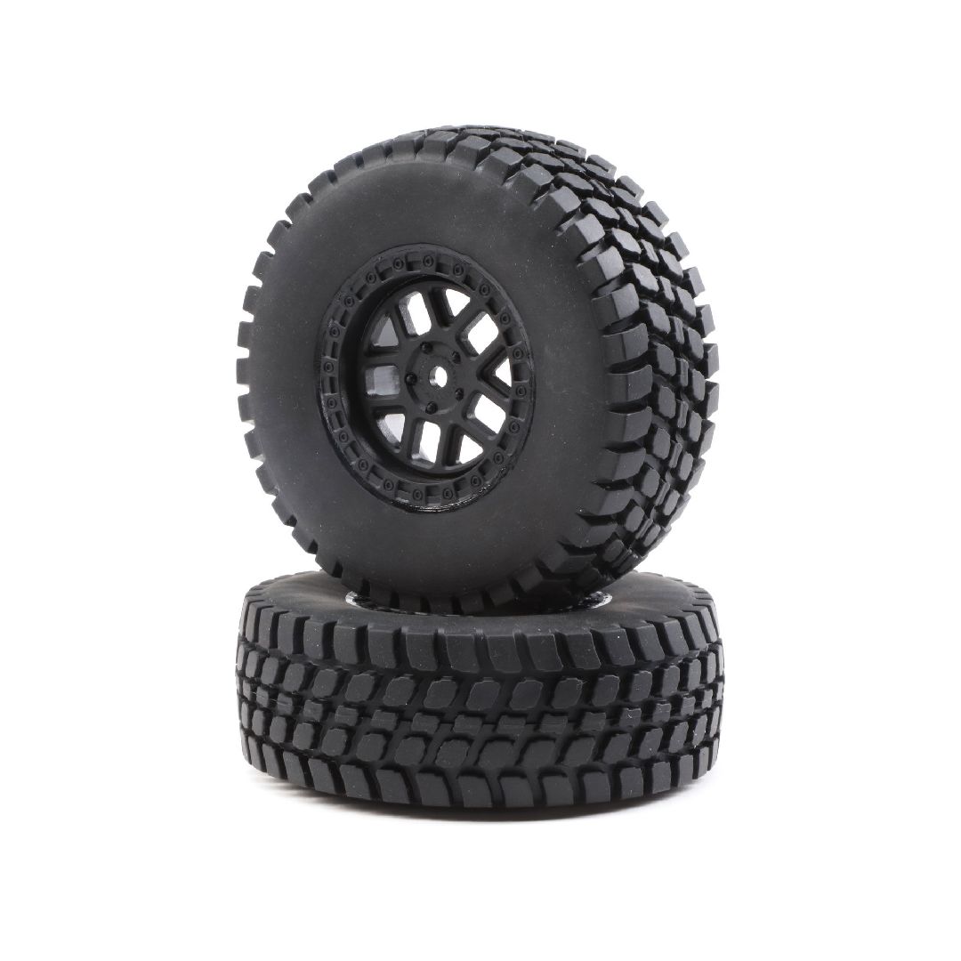 Losi 2.2/3.0 Alpine Tire, 12mm Hex on Black Tire(F/R) (2)