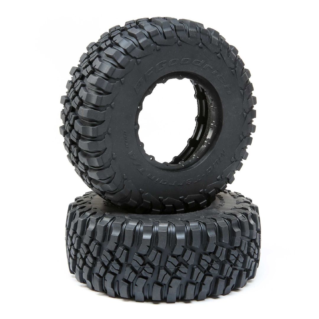Losi BFGoodrich Mud Terrain KM3 Tire, Beadlock (2): SBR 2.0