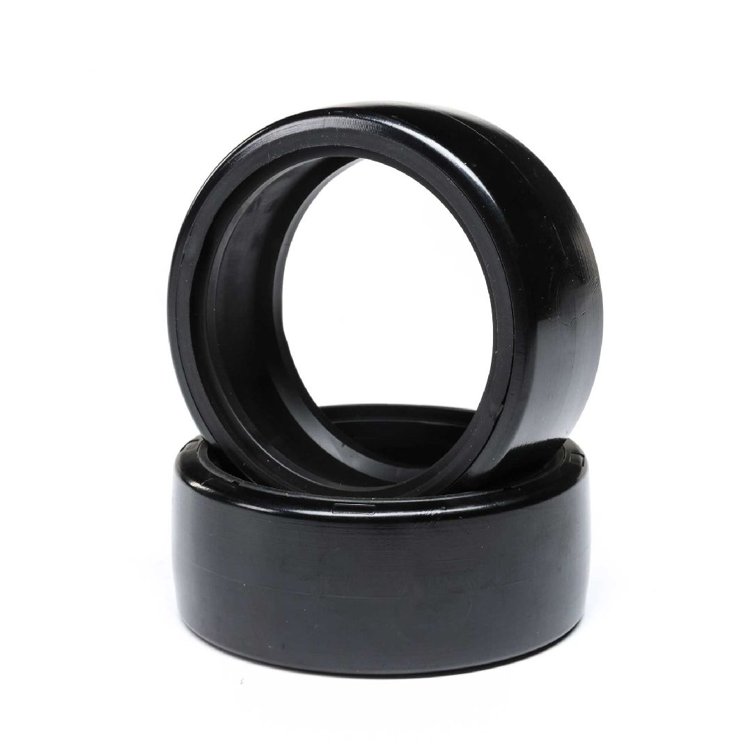Losi Drift Tire & Mounting Ring 54x26mm (2)