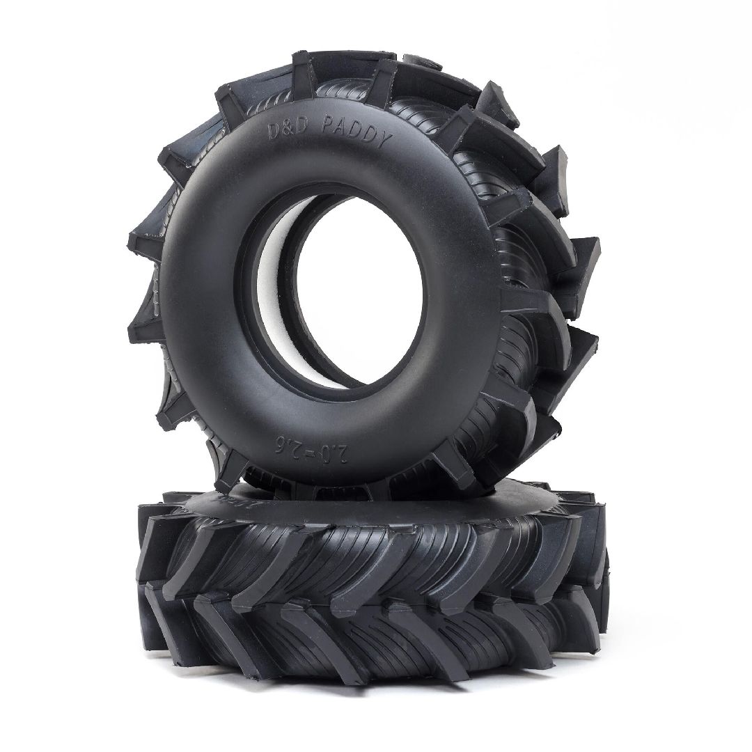 Losi D&D Paddy Tire w/Foam (Front/Rear) (2): LMT Mega