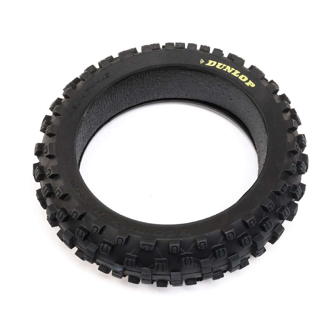 Losi Dunlop MX53 Rear Tire w/Foam, 60 Shore: PM-MX