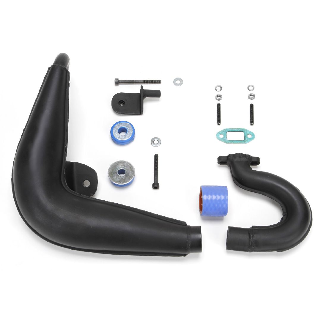 Losi Tuned Exhaust Pipe, 23-30cc Gas Engines: DBXL