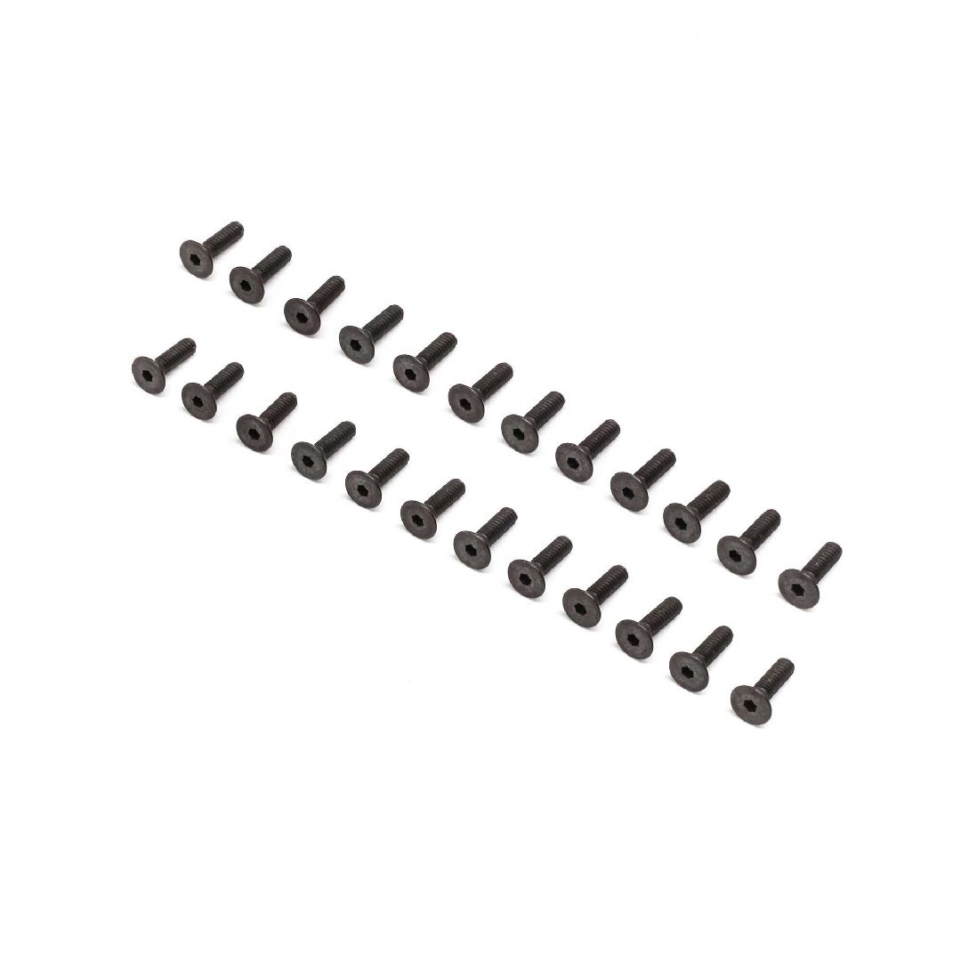 Losi 2-56 x 5/16 Flat Head Screws (24)