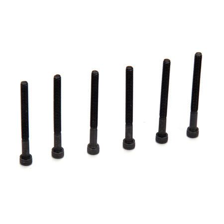 Losi 4-40 x 1 1/4 Cap Head Screws (6)