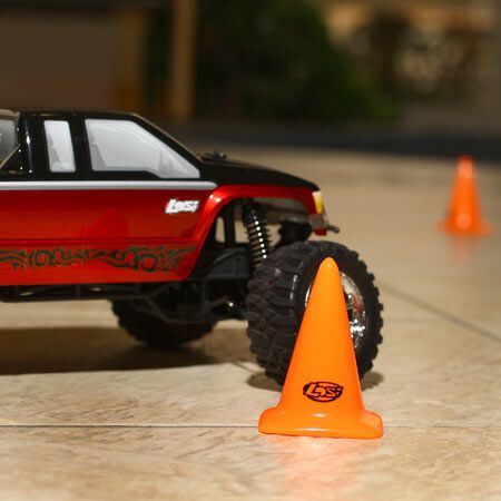 Losi Course/Track Cones, Orange 2.75 (6)