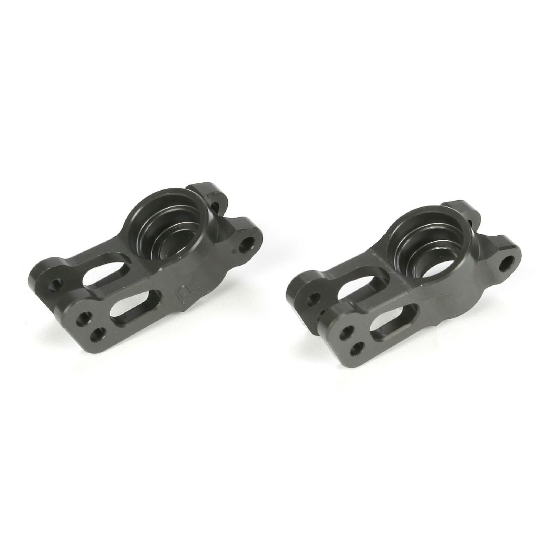 Losi Rear Hubs, Aluminum: TEN