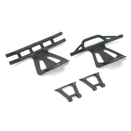 Losi Front/Rear Bumpers & Braces: LST/2, XXL/2, 3XXXL-E