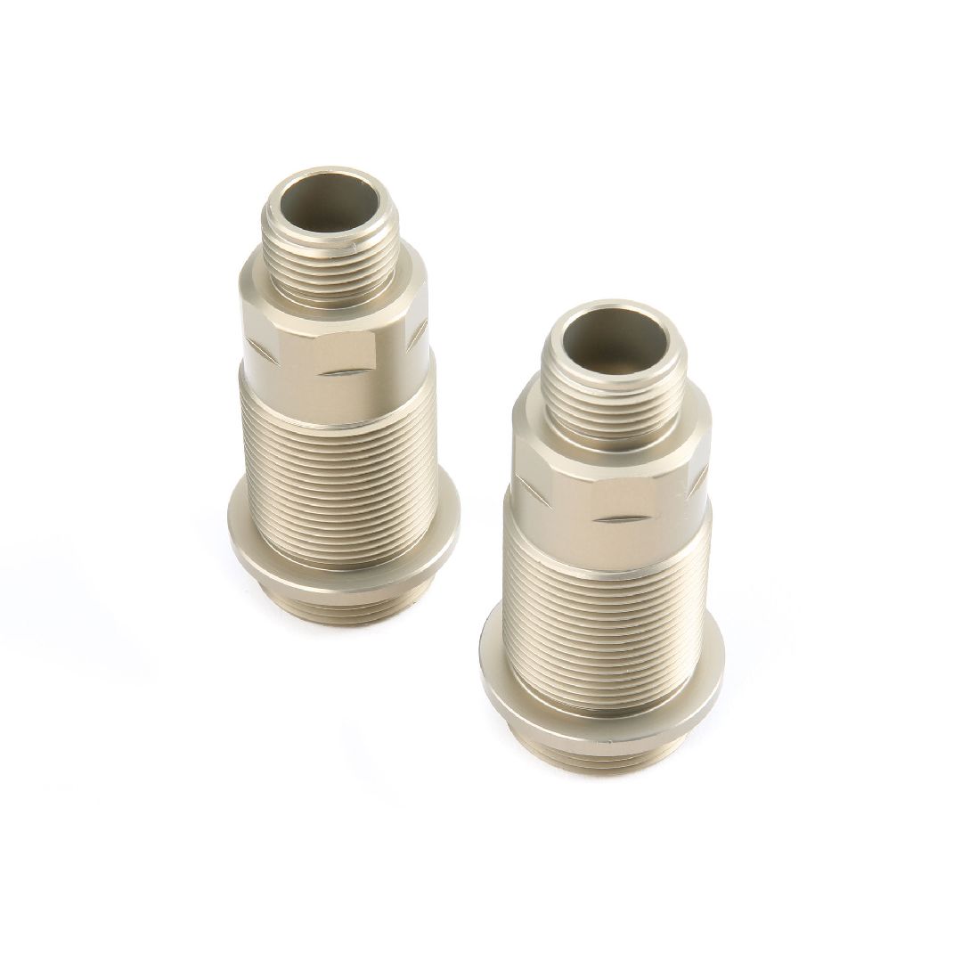 Losi Front Shock Body Set, Hard Anodized(2):5IVE-T